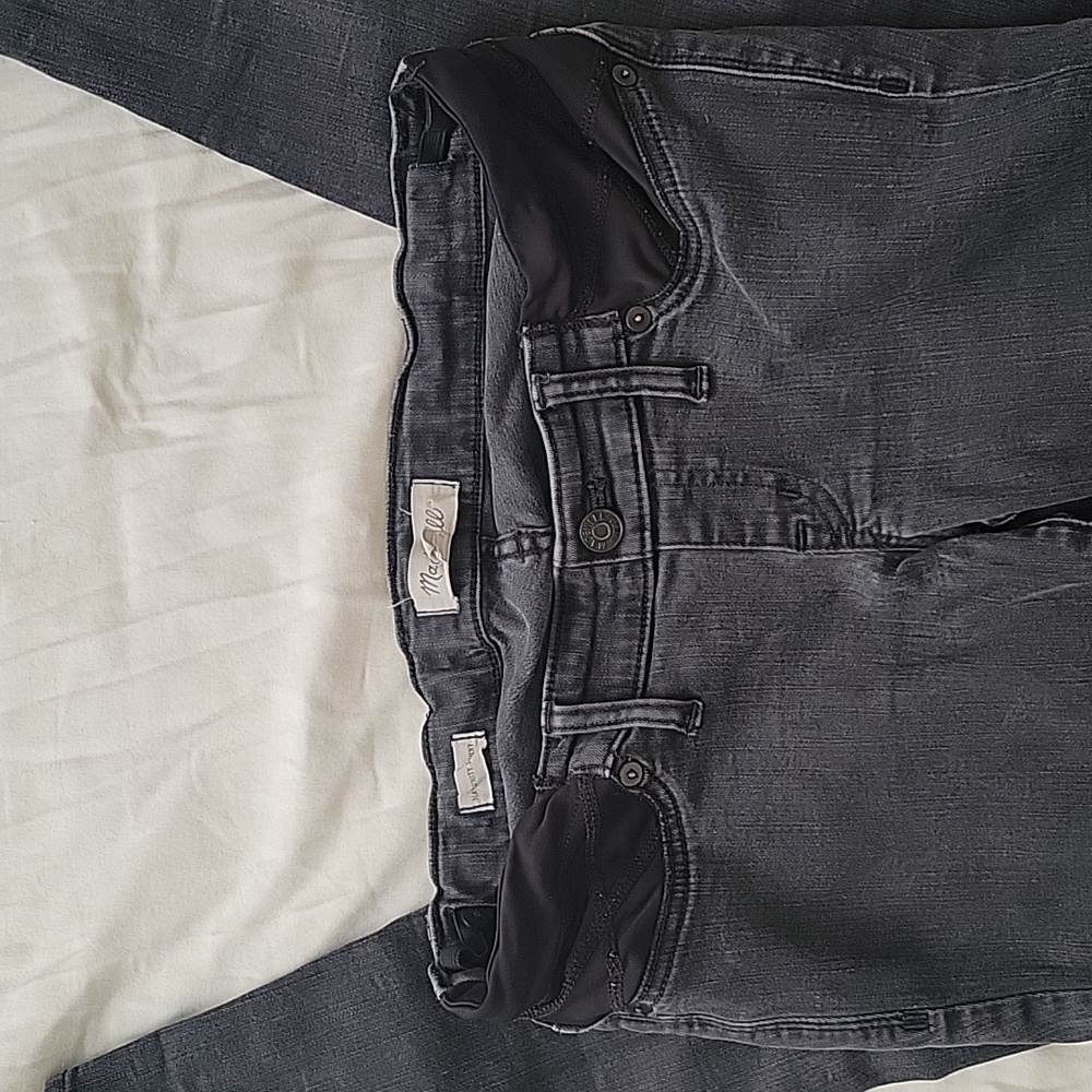 Madewell Maternity Under the Belly Jeans - Picture 3 of 4